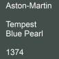 Preview: Aston-Martin, Tempest Blue Pearl, 1374.